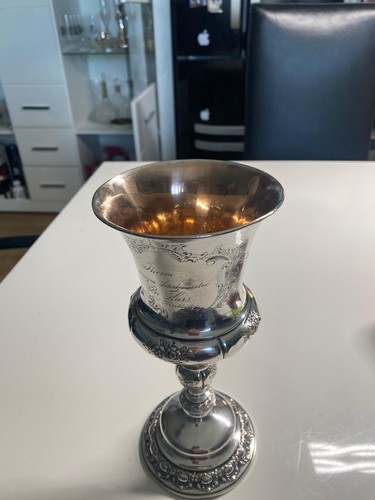 Weinpokal weinbecher silber - weinpokal,
