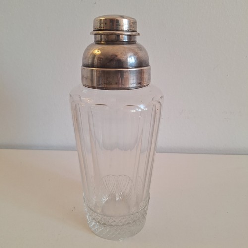 Antik kristall glas - kristall,