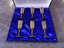 Satz 6 filigrane ziselierte