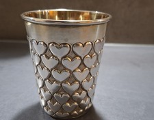 Wertvoller Herzbecher 925