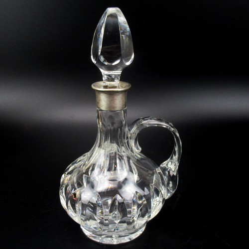 Handgeschliffene glas karaffe - handgeschliffene,