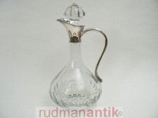 KARAFFE massives SCHLIFFGLAS